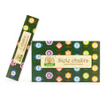 Siete Chakra incense packaging on a white background