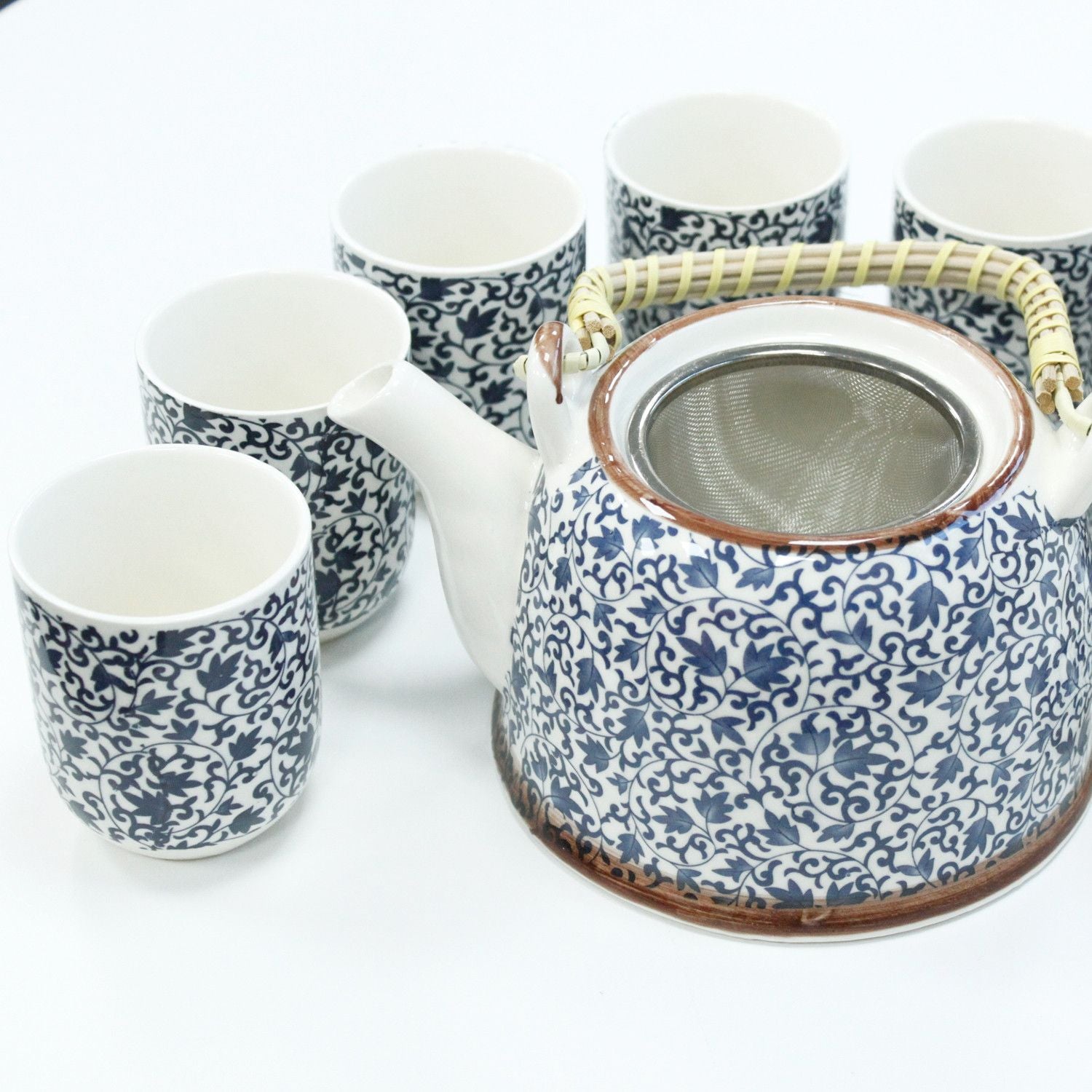 herbal-teapot-set-blue-pattern