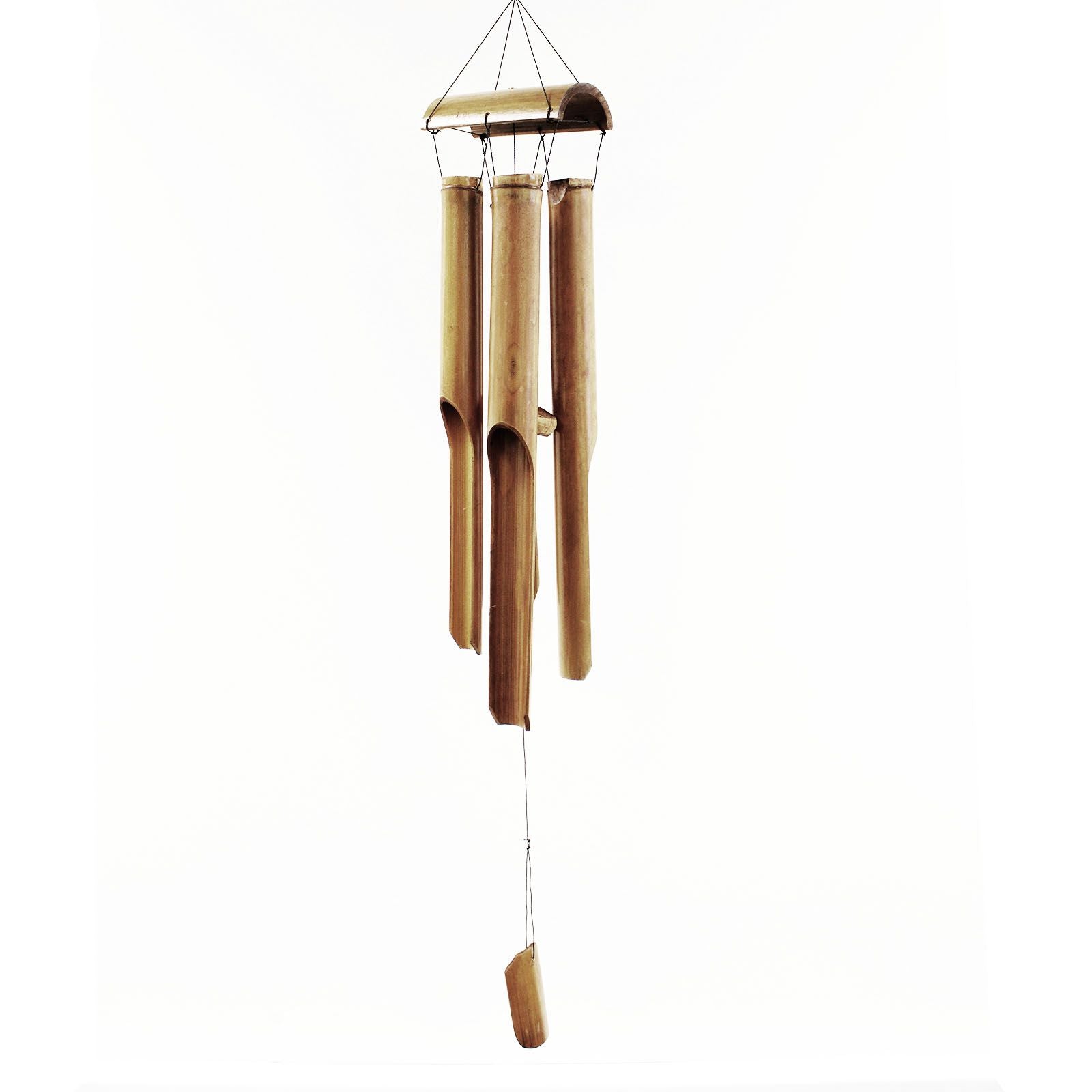 ✅ Key Features & Benefits 

🌿 Natural Bamboo Material – Eco‑friendly and sustainably inspired
🎵 Deep, Calming Sound – Large tubes create warm, resonant tones
🏡 Indoor & Outdoor Use – Ideal for gardens, patios, balconies, or living spaces
✋ Handcrafted Look – Each piece has a natural, authentic finish
🌬️ Smooth Wind Response – Balanced design for gentle, continuous sound
🎁 Perfect Gift Idea – Great for housewarmings, birthdays, or wellness lovers


