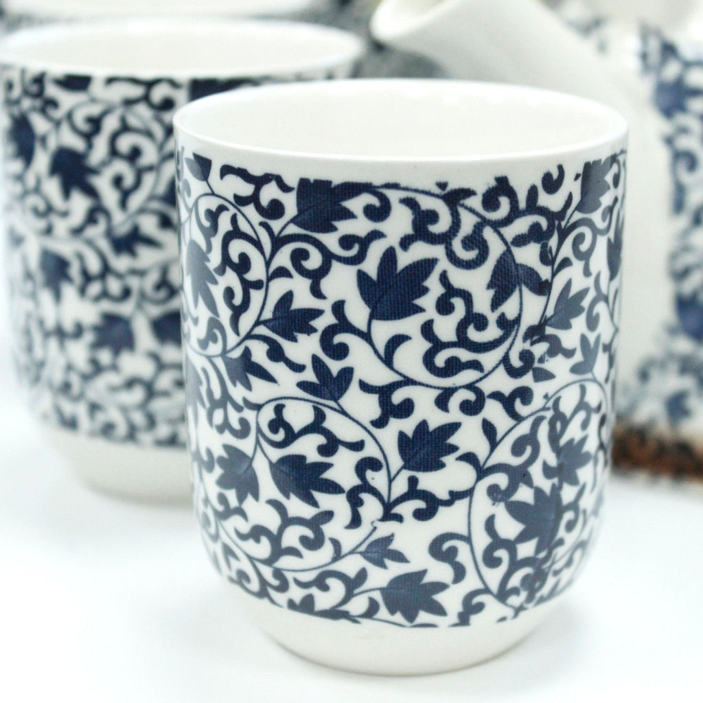 herbal-teapot-set-blue-pattern